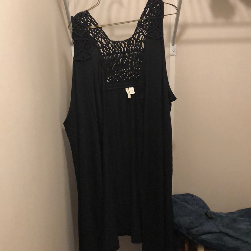 Black cardigan